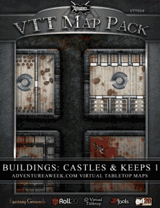 Click to View Map Previews of VTT Map Pack: Buildings: Castles & Keeps 1
