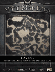 Click to View Map Previews of VTT Map Pack: Caves 2