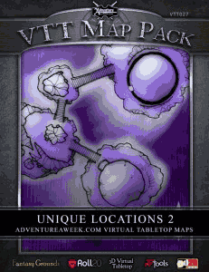 Click to View Map Previews of VTT Map Pack: Unique Locations 2