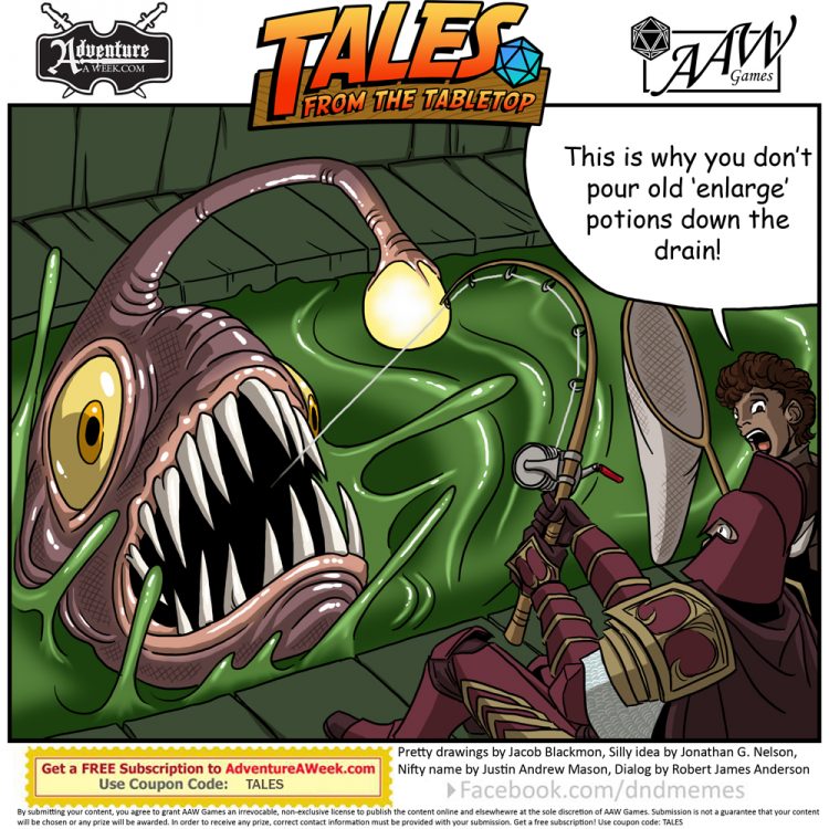 Caption for Tales from the Tabletop #55.
