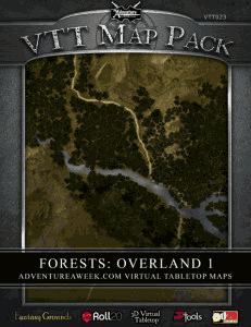 Click to View Map Previews of VTT Map Pack: Forests: Overland 1