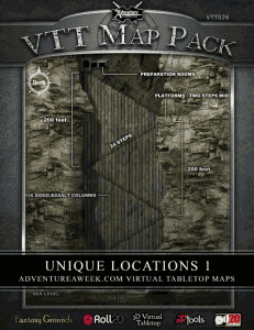 Click to View Map Previews of VTT Map Pack: Unique Locations 1