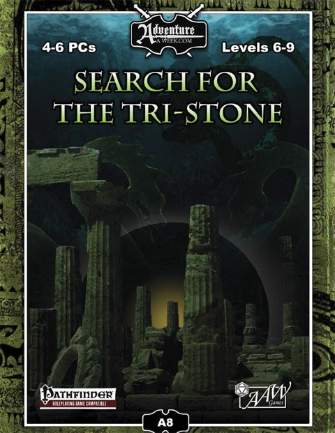 Cover of A08: Search for the Tri-Stone