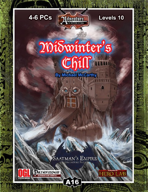 Cover of A16: Midwinter's Chill, Saatman's Empire 1 of 4