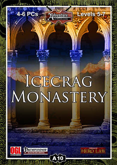 Cover of A10: Icecrag Monastery
