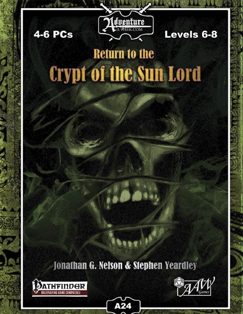 Cover of A24: Return to Crypt of the Sun Lord