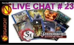 Jonathan G. Nelson interviewed by Nerdarchy about Underworld Races & Classes Kickstarter URC KS Nerdarchy Interview AAW