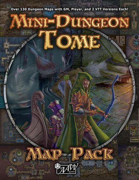 Mini Dungeon Tome Map Pack