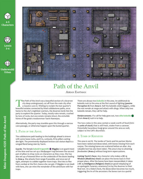 Mini-Dungeon #225: Path of the Anvil - Image 2