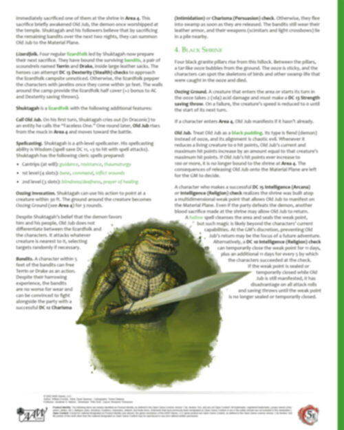 Mini-Dungeon #226: Old Jub's Mire - Image 3