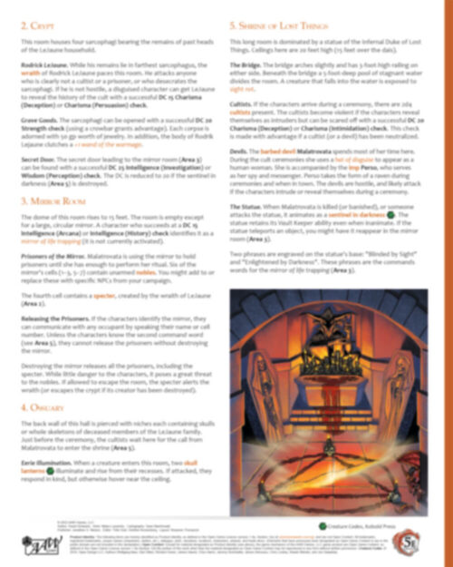 Mini-Dungeon #243: Shadows of Things Lost - Image 3