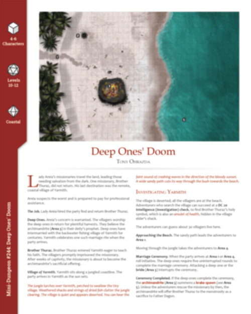 Mini-Dungeon #244: Deep Ones' Doom - Image 2