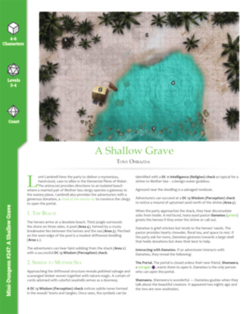 Mini-Dungeon #247: A Shallow Grave - Image 2