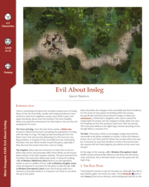 Mini-Dungeon #249: Evil About Insleg - Image 2