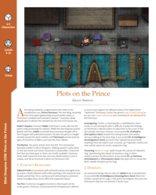 Mini-Dungeon #258 Plots on the Prince - Image 3