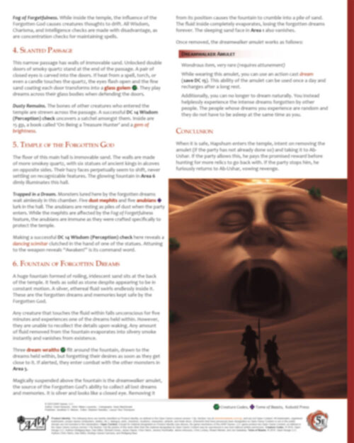 Mini-Dungeon #266 Dream of the Forgotten God - Image 3