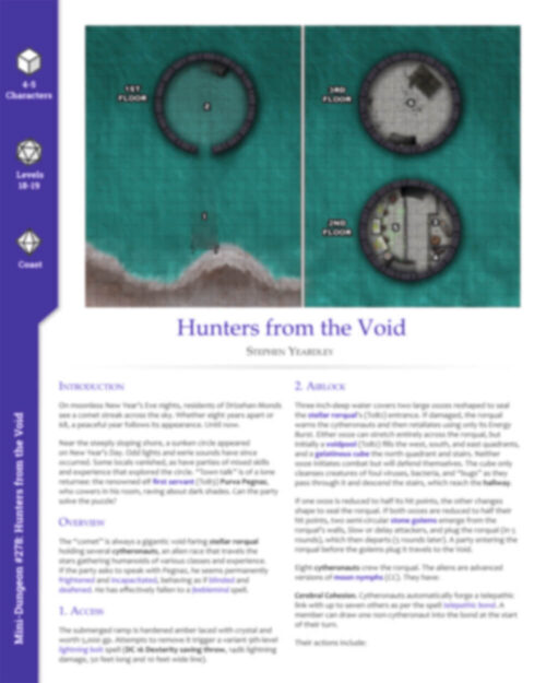 Mini-Dungeon #278 Hunters from the Void - Image 2