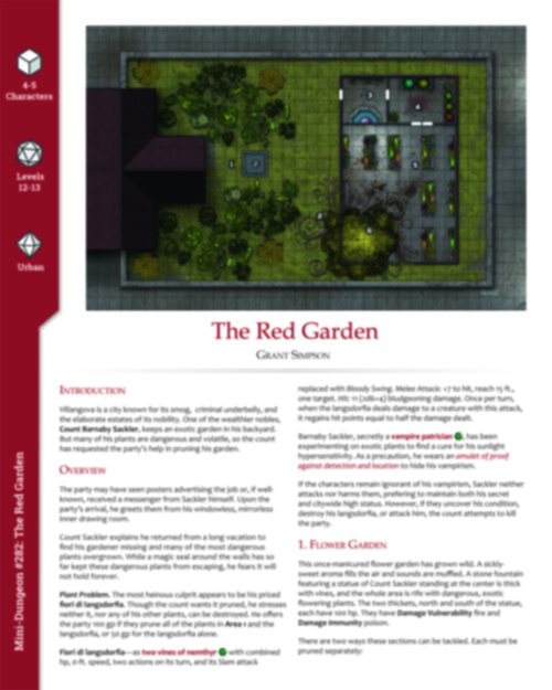 Mini-Dungeon #282 The Red Garden - Image 2