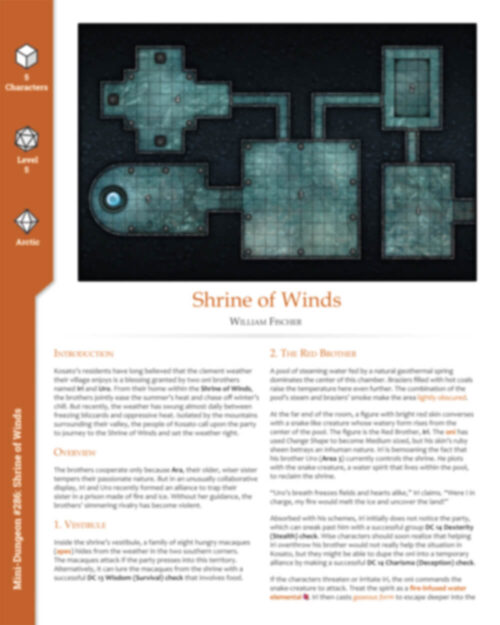 Mini-Dungeon #286 Shrine of Winds - Image 2