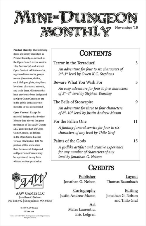 Mini-Dungeon Monthly #10 - Image 2